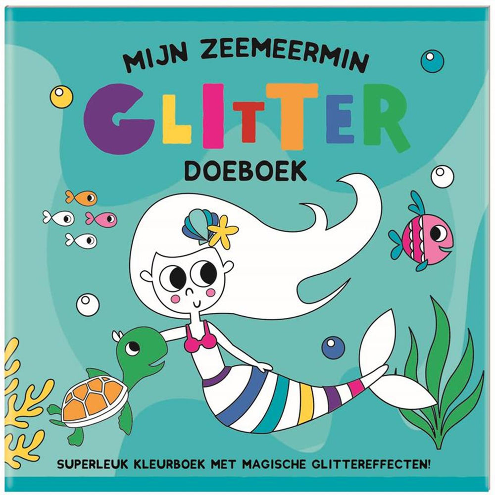 Imagebooks doeboek glitter - mijn zeemeermin