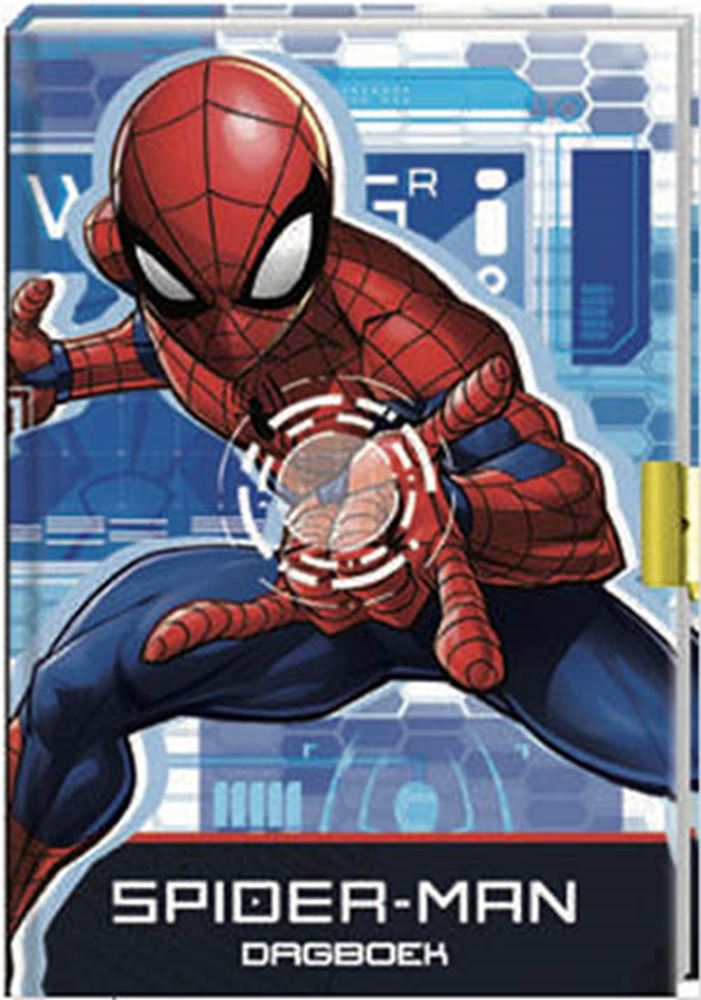 Interstat spider-man dagboek met cijferslot