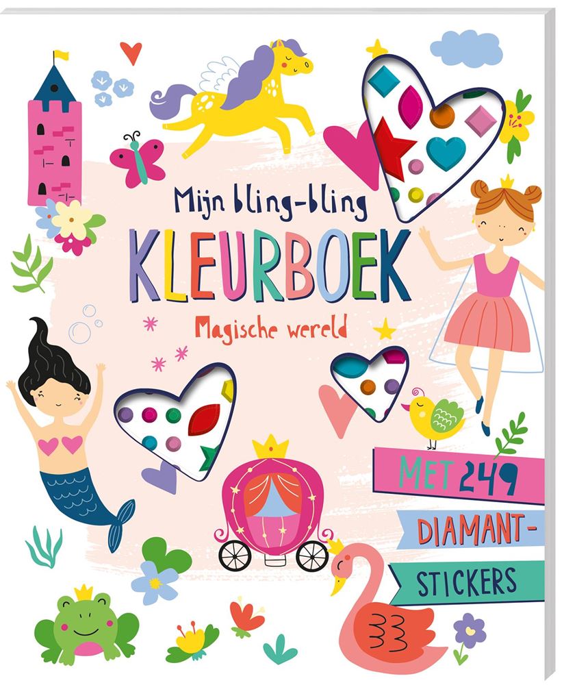 Interstat mijn bling-bling kleurboek - magische wereld