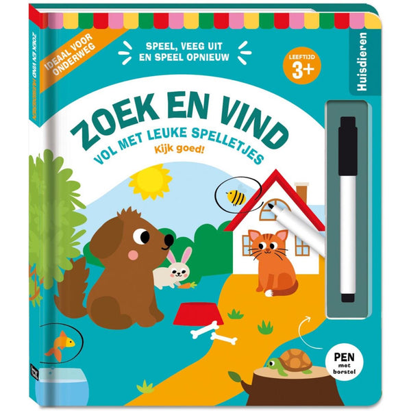Imagebooks zoek en vind - huisdieren zoekboek