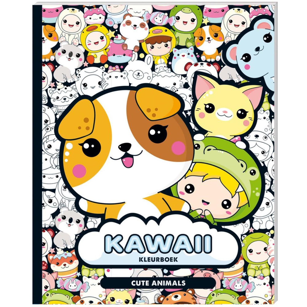 Imagebooks kawaii kleurboek - cute animals