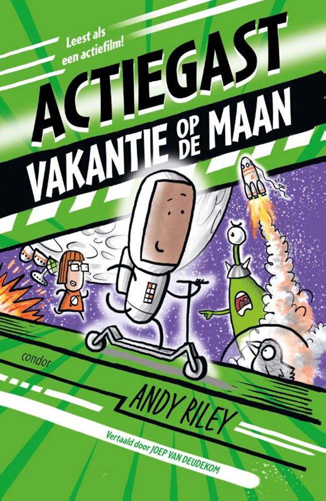 Actiegast 2 - vakantie op de maan 8+