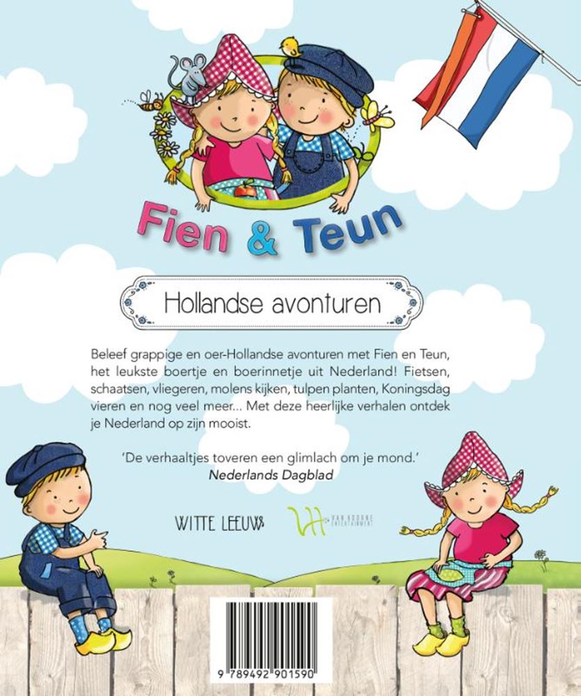 Wpg uitgevers fien teun, hollandse avonturen. 3+