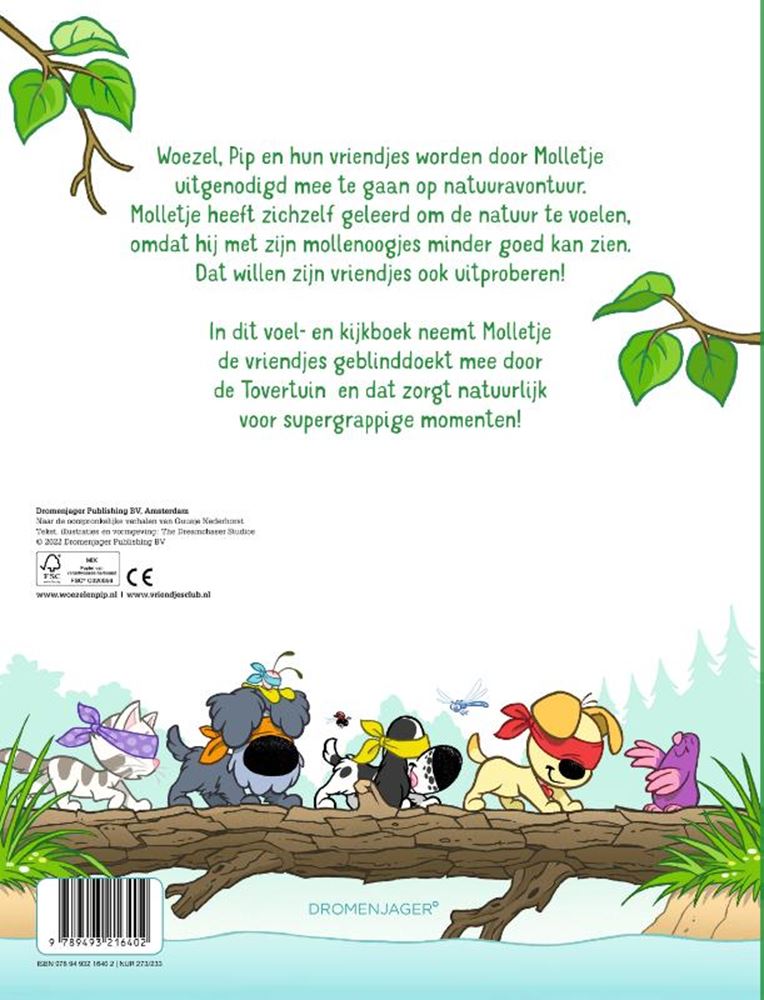 Woezel pip: natuuravontuur. voel en ki