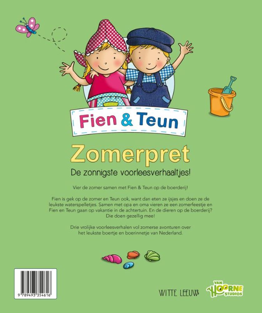 Verhalenboek: fien teun - zomerpret 3+
