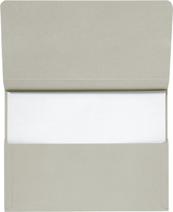 Jalema pocketmap zuurvrij secolor 1-300 vel, grijs, folio (pak 10 stuks)