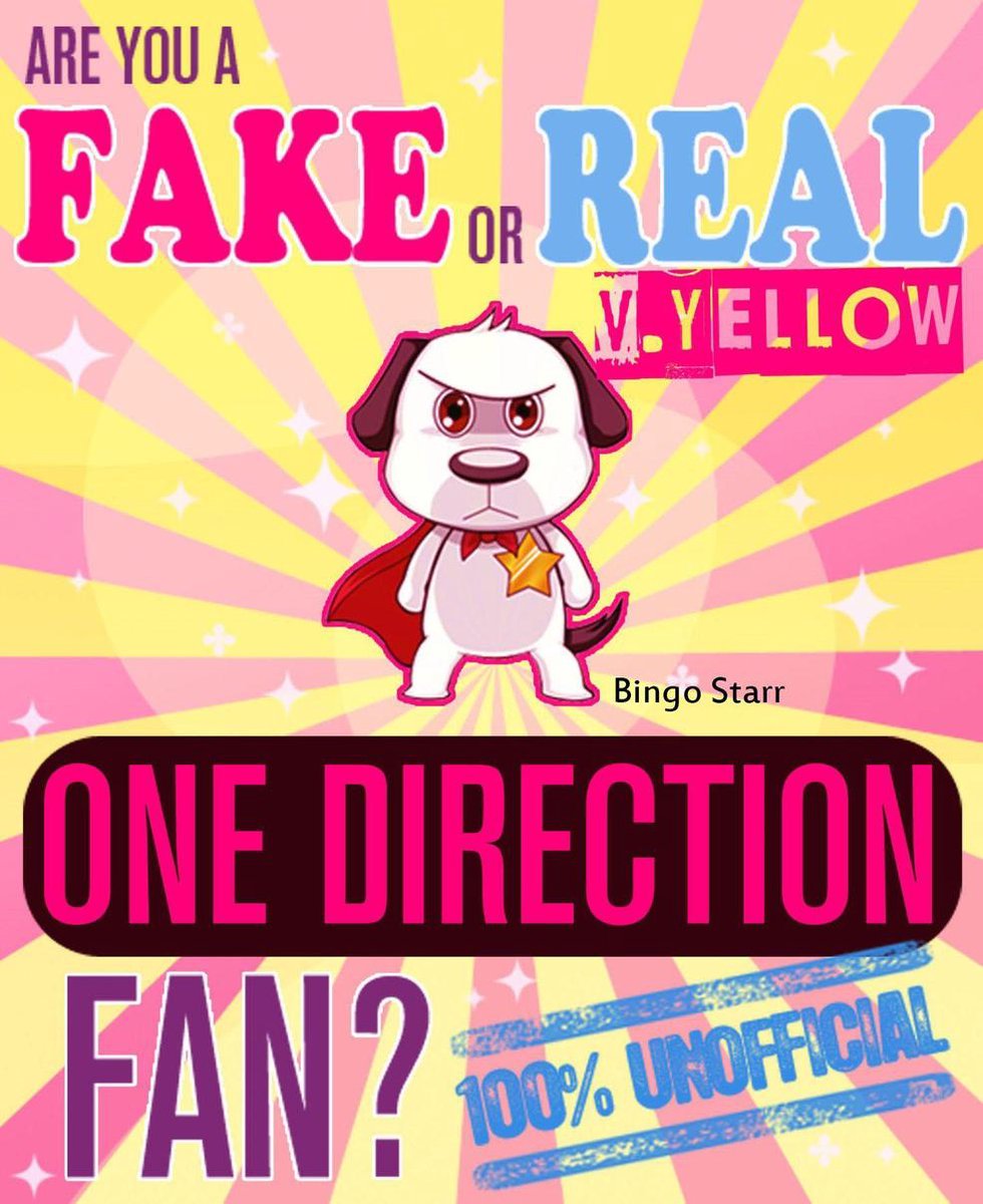 Are you a fake or real one direction fan? version yellow - the 100% unofficial quiz and facts trivia travel set game