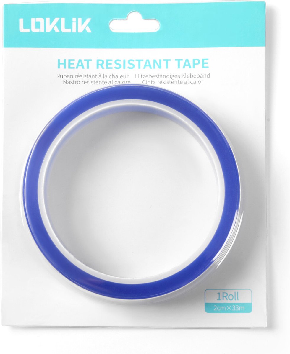 Loklik sublimation heat tape - blue