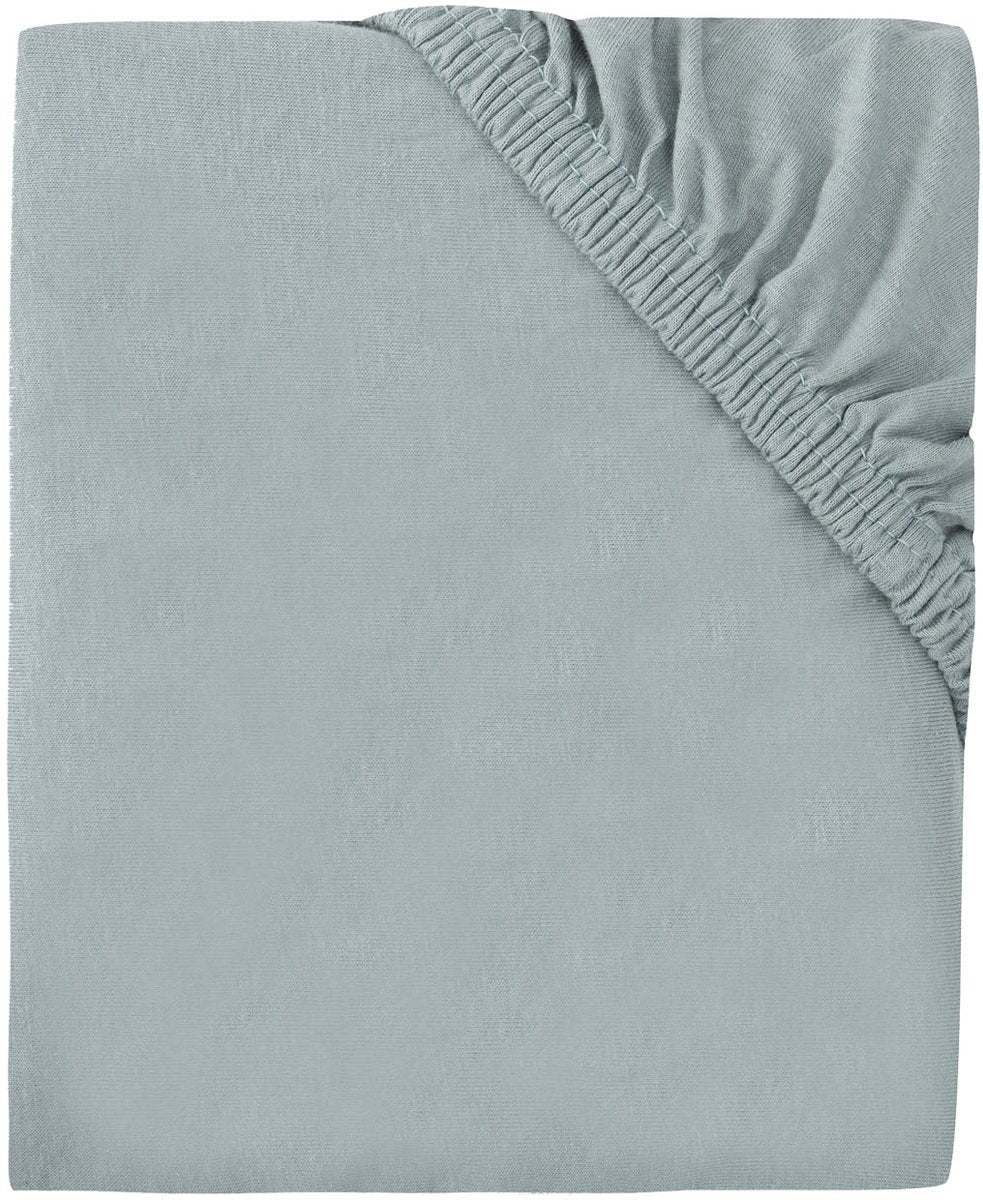 Jollein hoeslaken - jersey - 40 50 x 80 90 cm - sea green