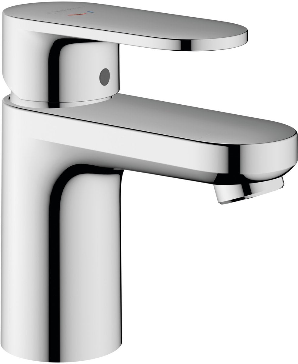 Hansgrohe vernis blend - wastafelmengkraan - ééngreeps bediening - coolstart energiebesparend - met trekwaste - 70mm maat - chroom