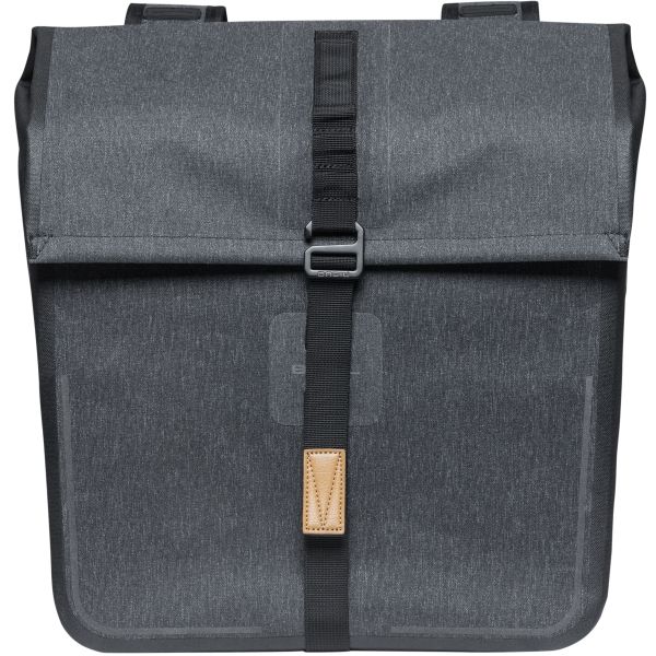 Basil Urban Dry Dubbele Fietstas - Grijs, 50L