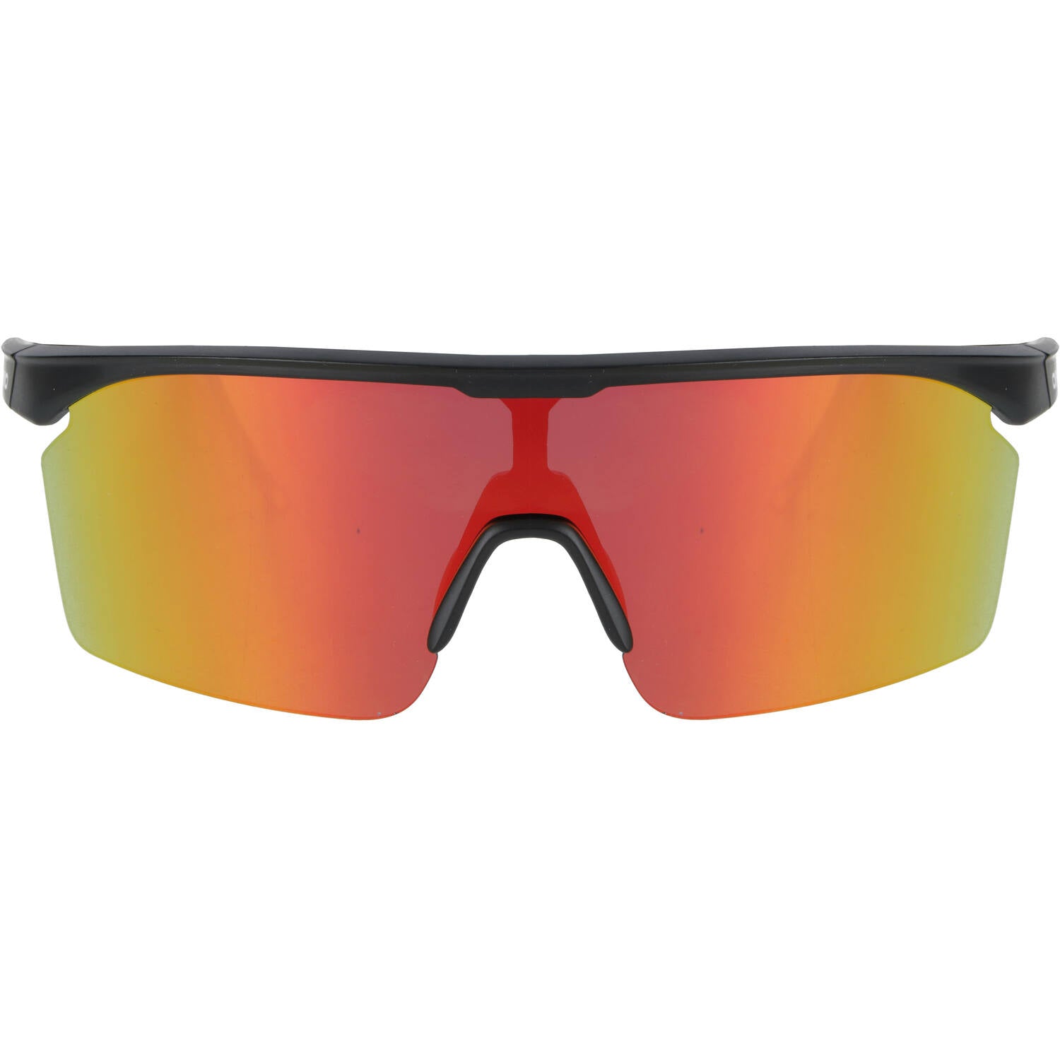Trivio - fietsbril noa zwart revo rood met extra transparante lens