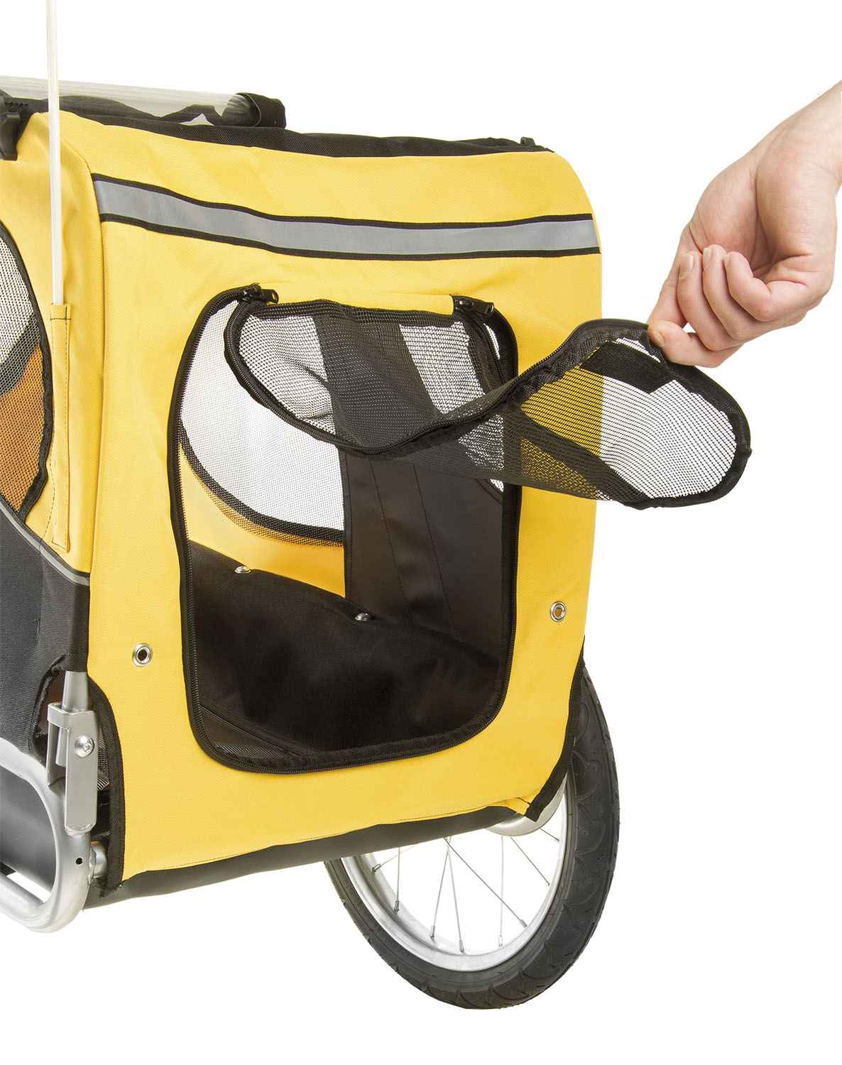 M-Wave M-wave hondenaanhangwagen 16 68x43,5x50cm max 30kg