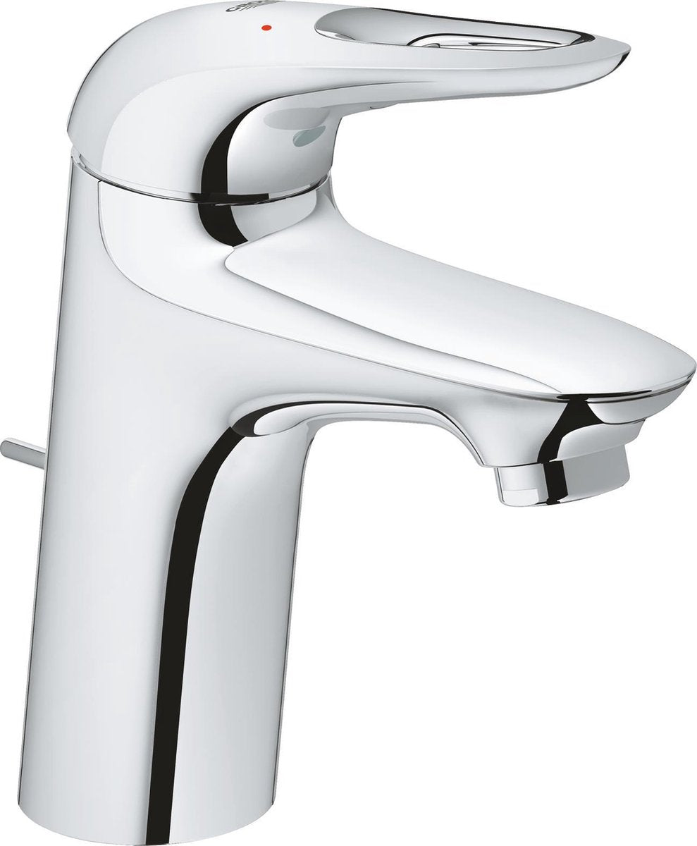 Grohe eurostyle new wastafelmengkraan - lage uitloop - met trekwaste