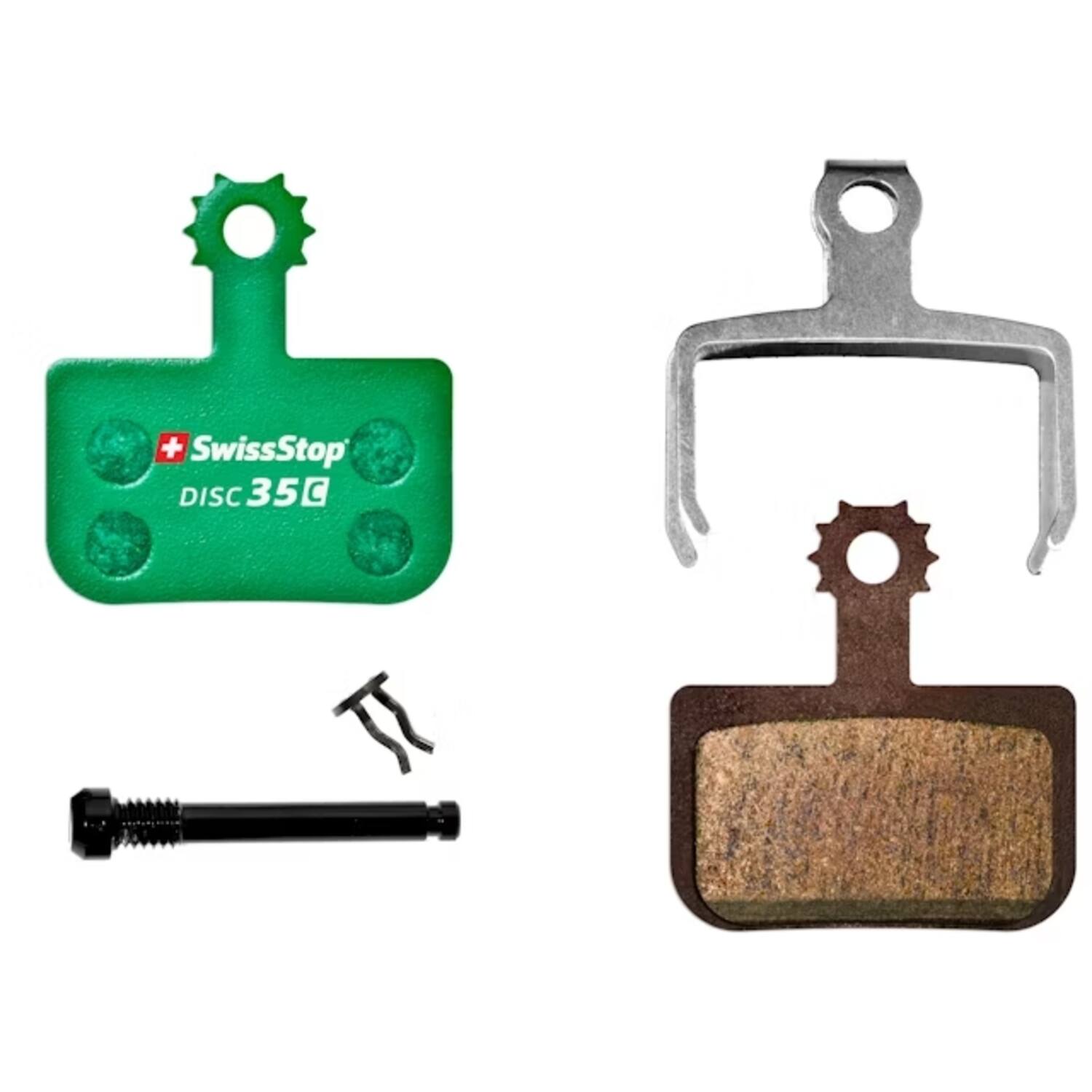 Swissstop - remblokset schijf 35 c - sram red axs, force, rival