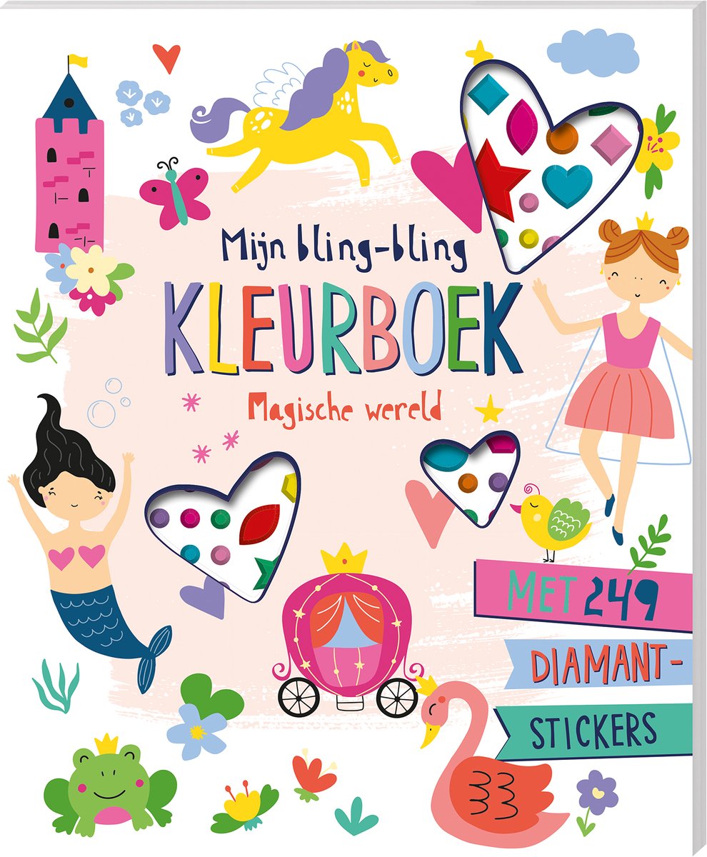 Imagebooks bling-bling kleurboek magische wereld