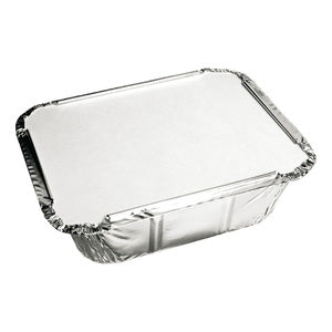 Depa aluminium bak 400 ml + deksel 14x12x4 cm (25 stuks)