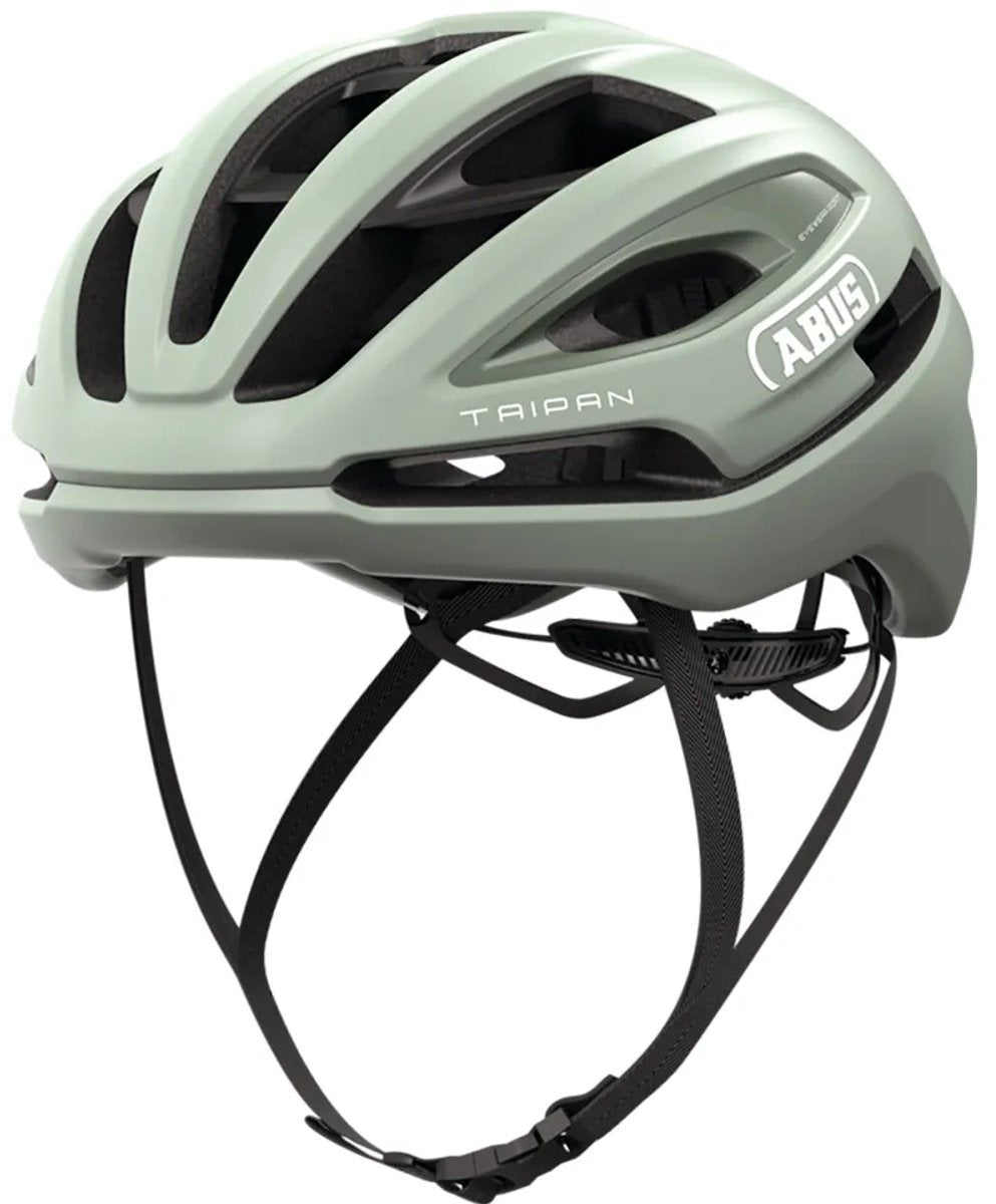 Abus fietshelm taipan frosted green s - 51-55 cm - groen - geschikt voor gebruik op gravel bikes - 255 g