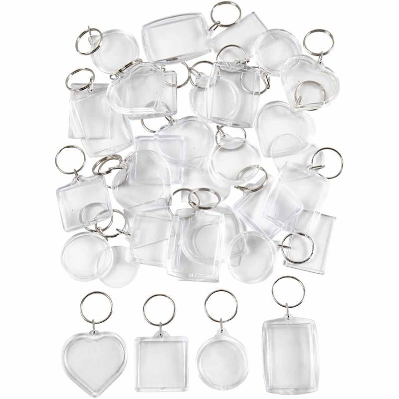 Creative bedrijfssleutelhanger 4-5 mm, 100st.