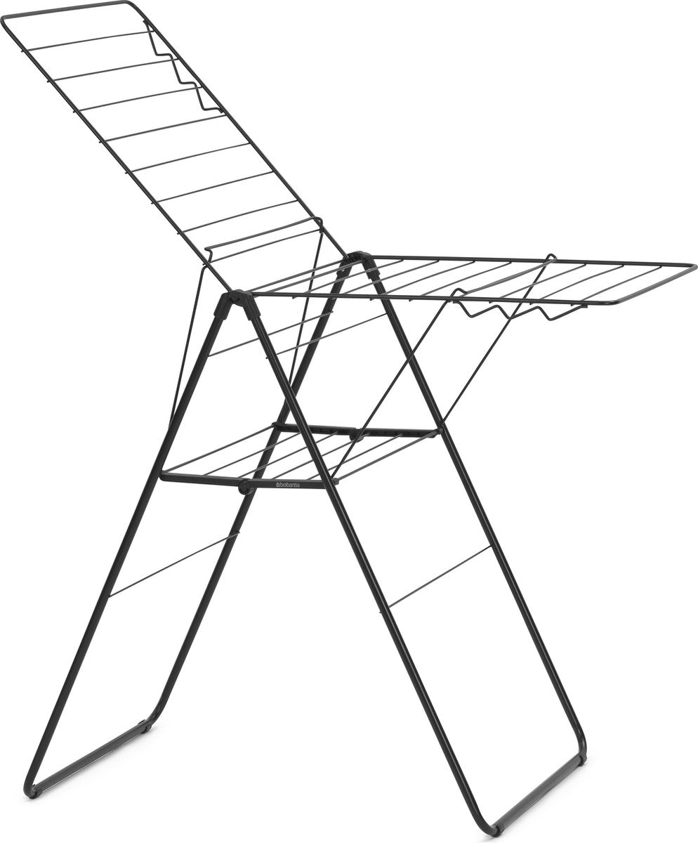 Brabantia hangon droogrek, 20 m - mat zwart