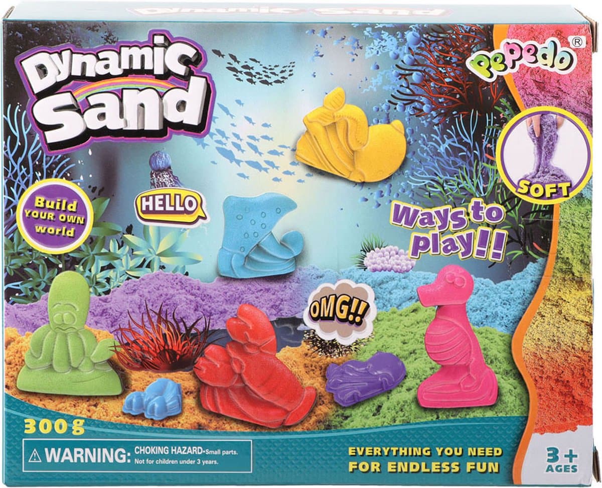 Jonotoys dynamisch zand het magische speelzand