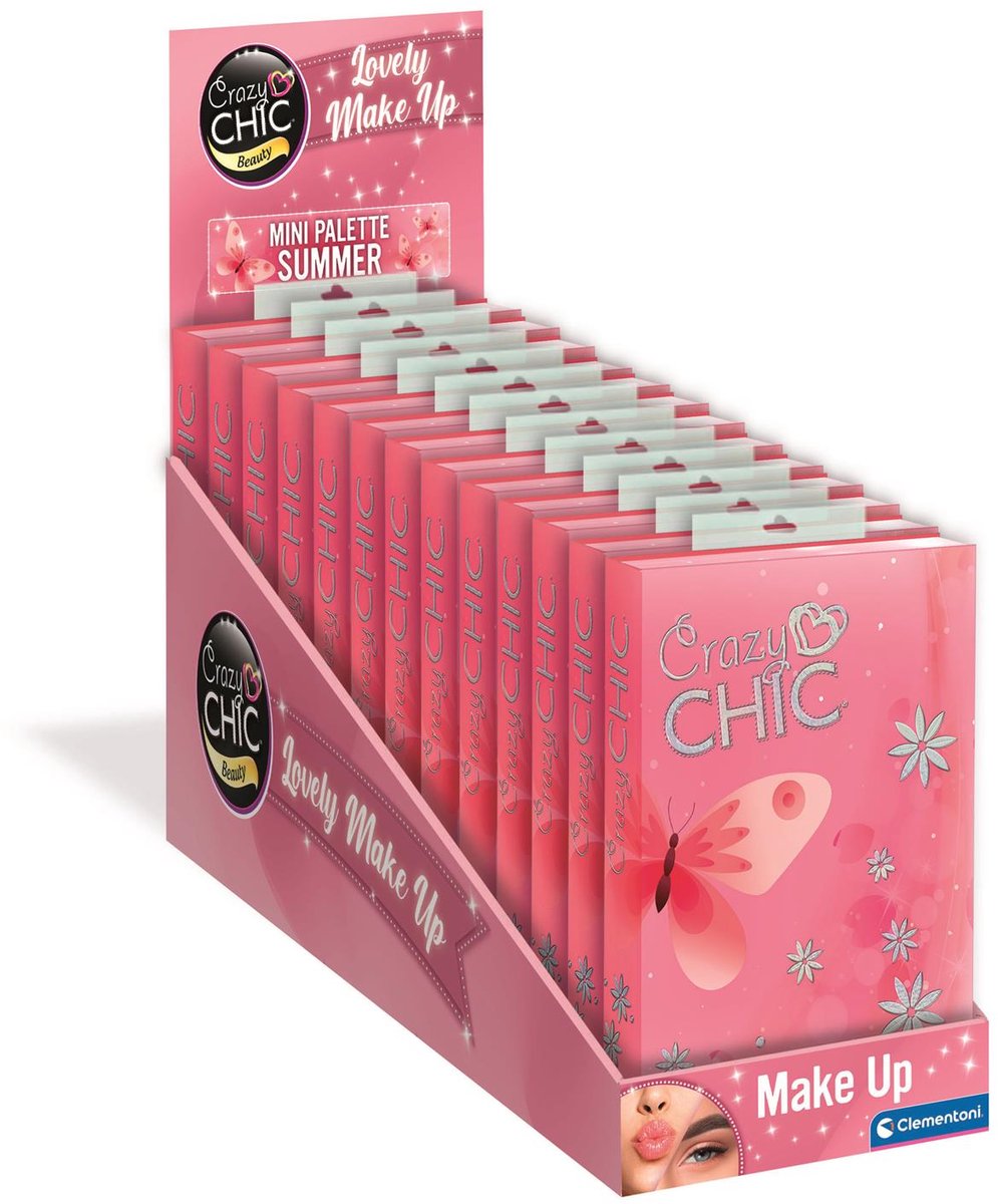 Clementoni crazy chic make-up oogschaduw vlinder