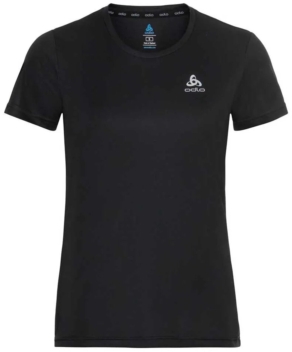 Odlo essential flyer hardloopshirt - vrouwen - zwart - l