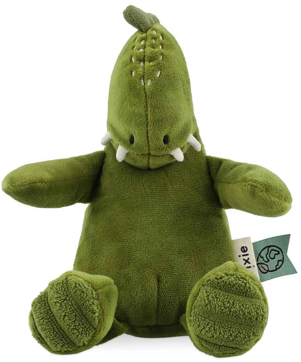 Trixie knuffel mr. dino – 0m+ – leuk als geboortegeschenk – gerecycleerde stof