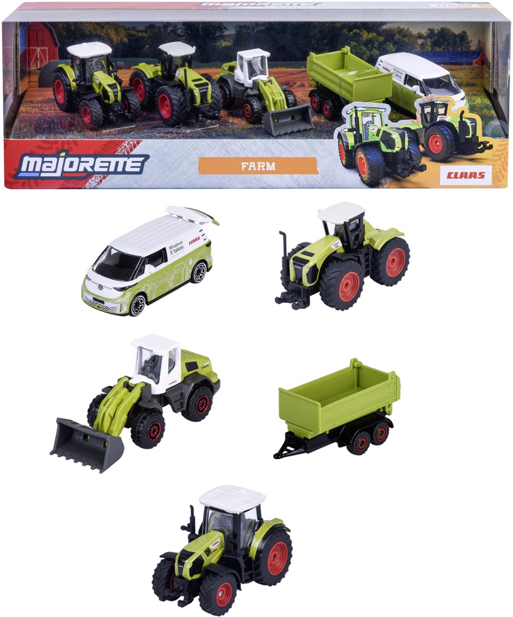 Majorette claas farm, 5dlg.