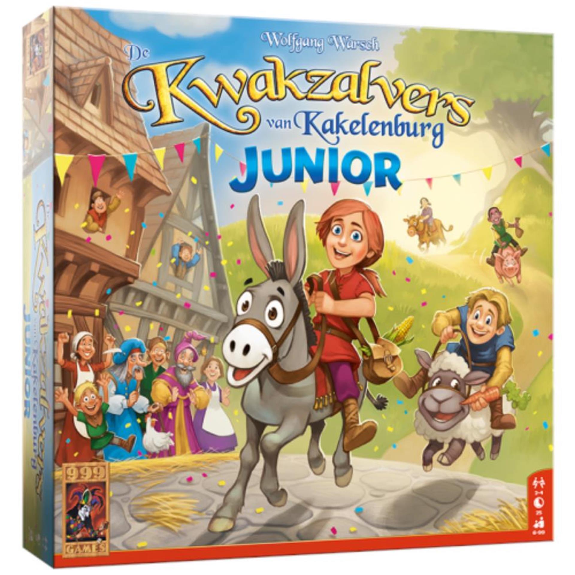999Games De Kwakzalvers van Kakelenburg Junior Bordspel