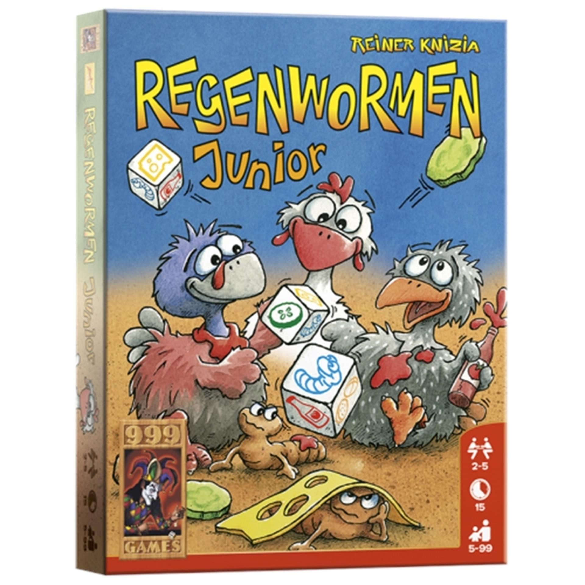 999Games Dobbelspel Regenwormen: Junior