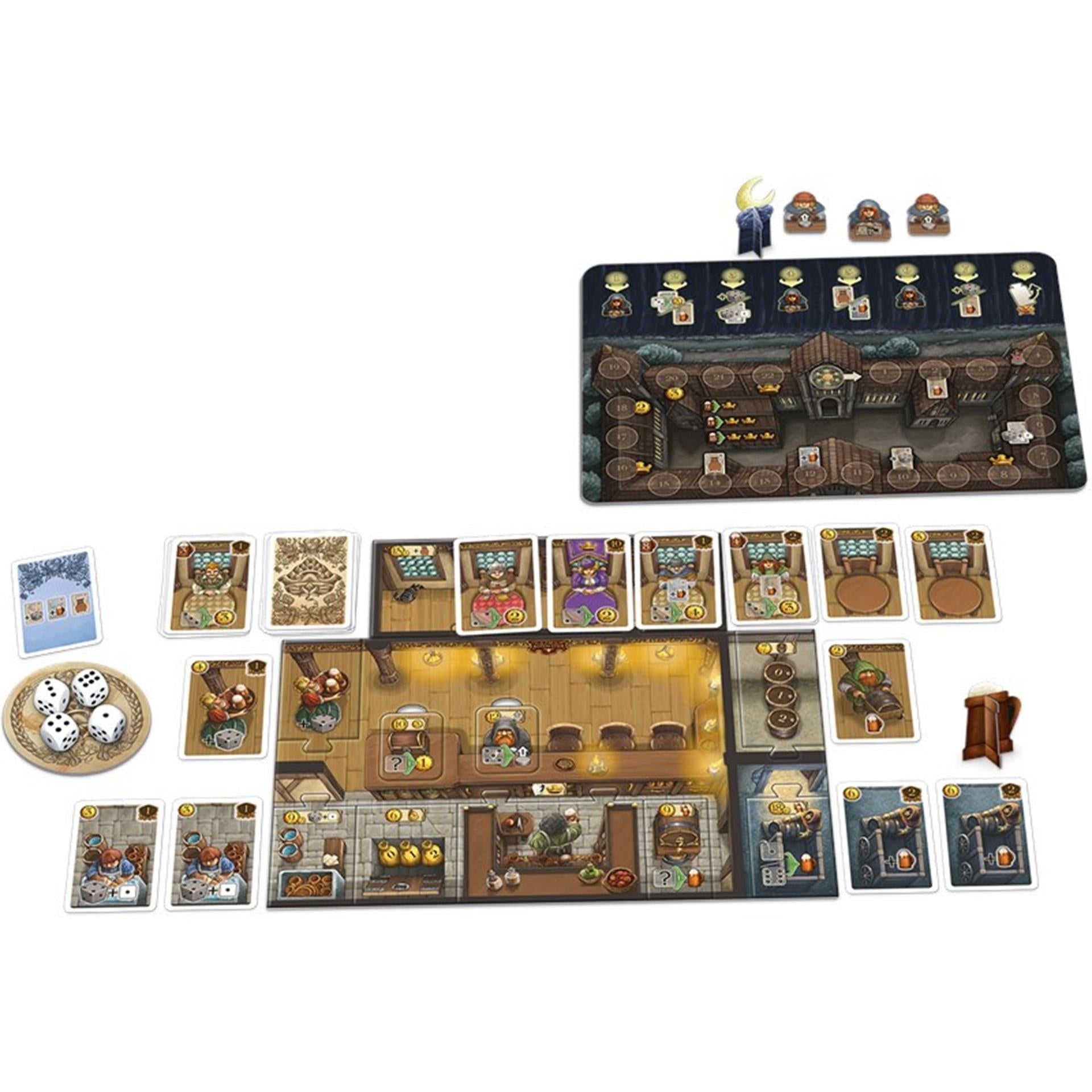 999games 999 games de taveernen van het oude stadbordspel