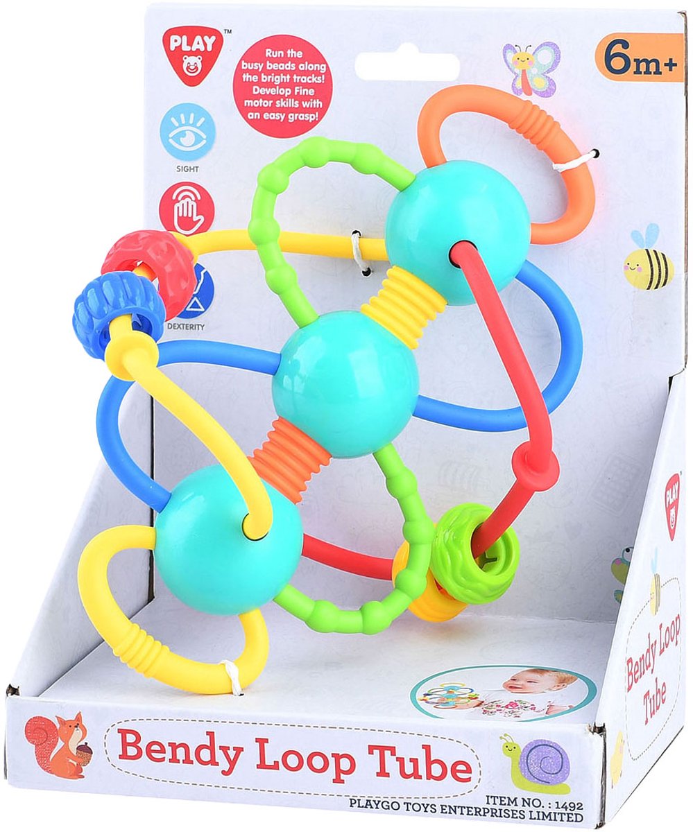 Speel babyspeeltje buigbogen met kralen