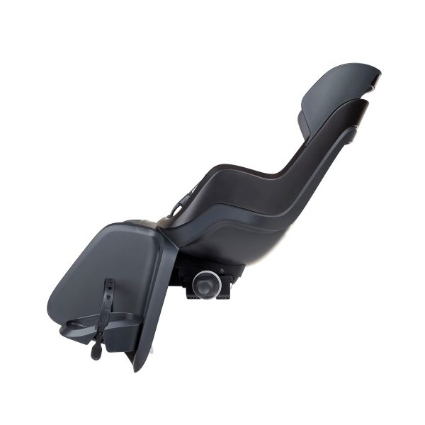 Kinderzitje achter Bobike Go Maxi RS met dragerbevestiging (CFS) en slaapstand - urban zwart