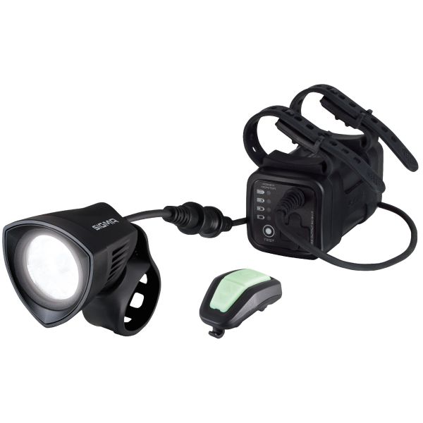 Sigma buster 2000 lumen stuurlamp accu li-on oplader afstandbediening