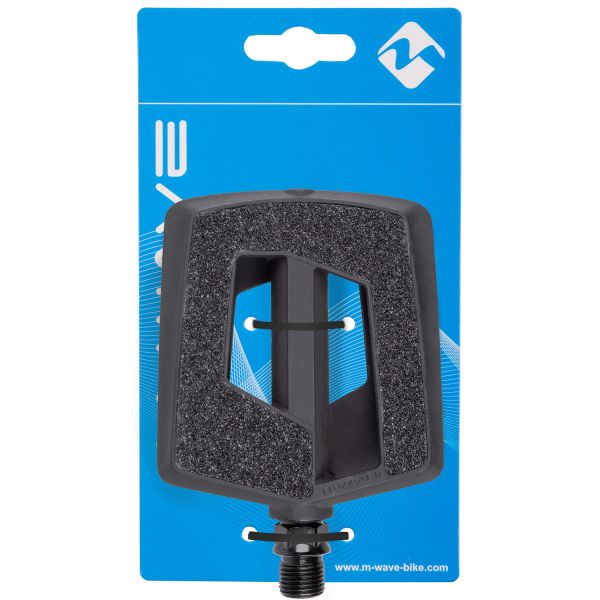 M-Wave M-WAVE Steady Flat antislip pedaal, sandblock (hangverpakking)