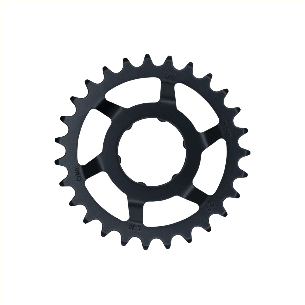 Kmc tandwiel shimano breed 27t achter zwart