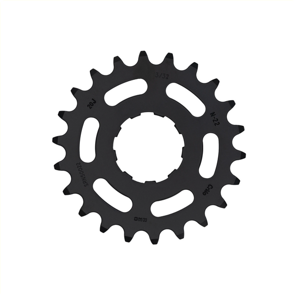 KMC Tandwiel 22T Zwart (Chromoly)