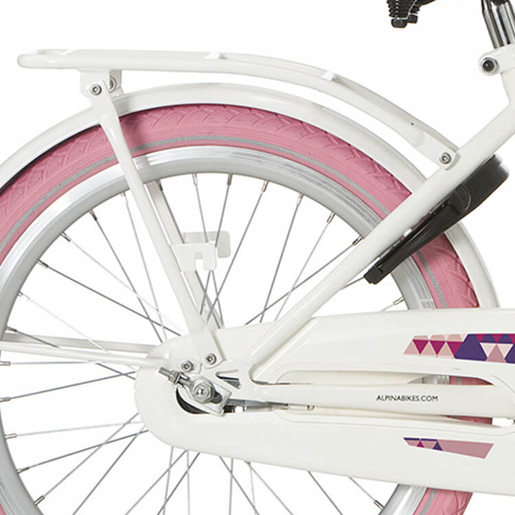 Alpina achterdrager 22 Clubb zuiver wit