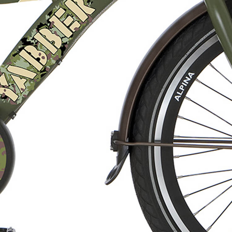 Alpina Spatbordset 20 bruin