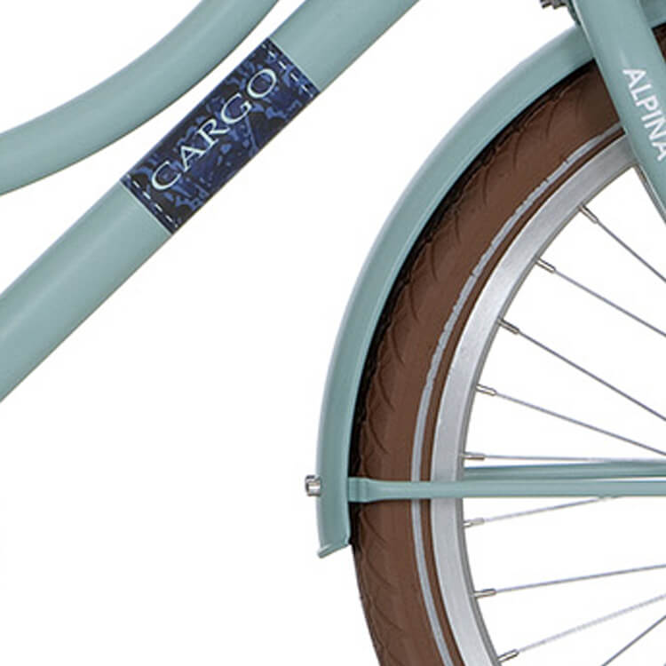 Alpina Spatbordenset 20 CG zacht mint mat