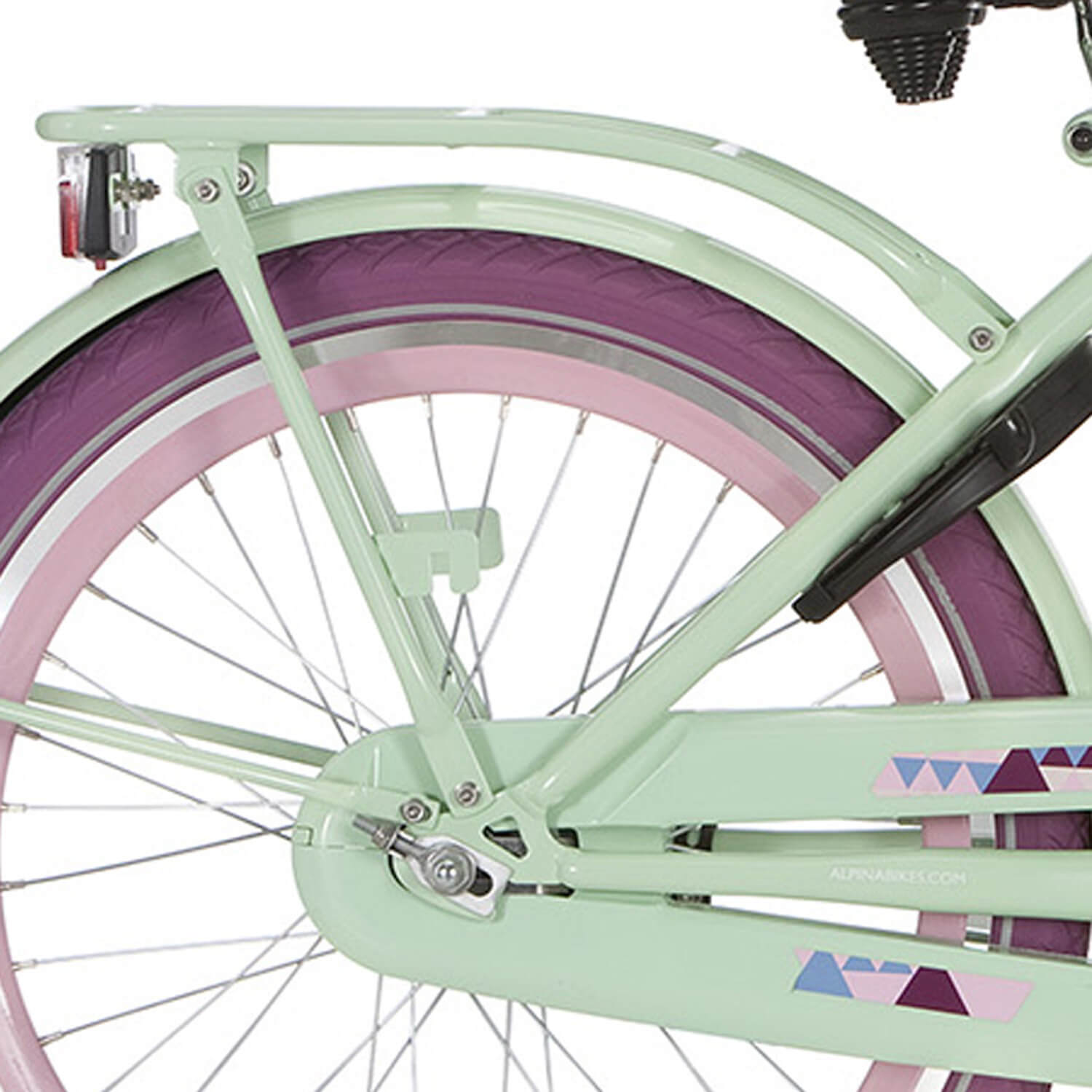 Alpina achterdrager 20 Clubb bloesemgroen