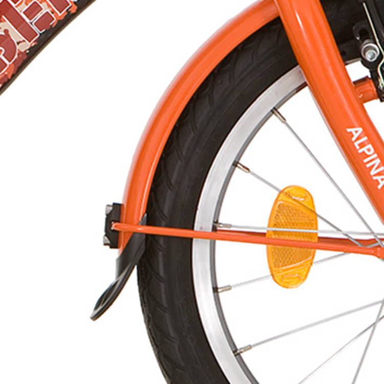 Alpina Spatbord set 16 zonnig oranje