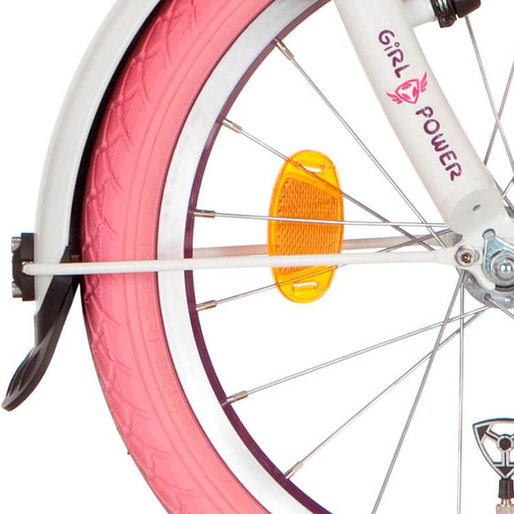 Alpina Spatbordstang set 18 zuiver wit