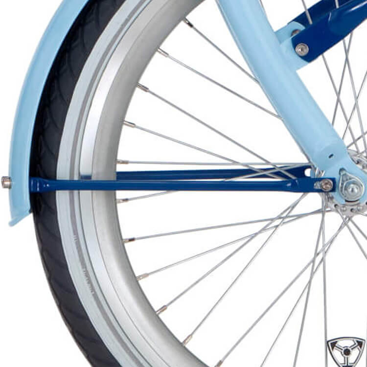 Alpina Spatbordstang set 22 Clubb denimblauw