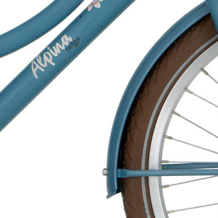 Alpina Spatbordenset 22 Cargo krijtblauw mat