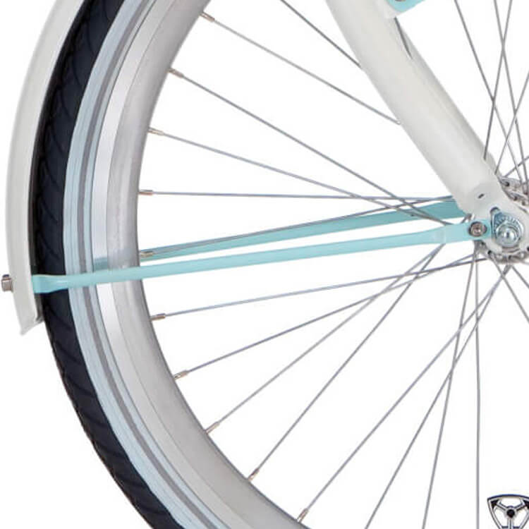 Alpina spatbordstang set 26 clubb glazuur mint