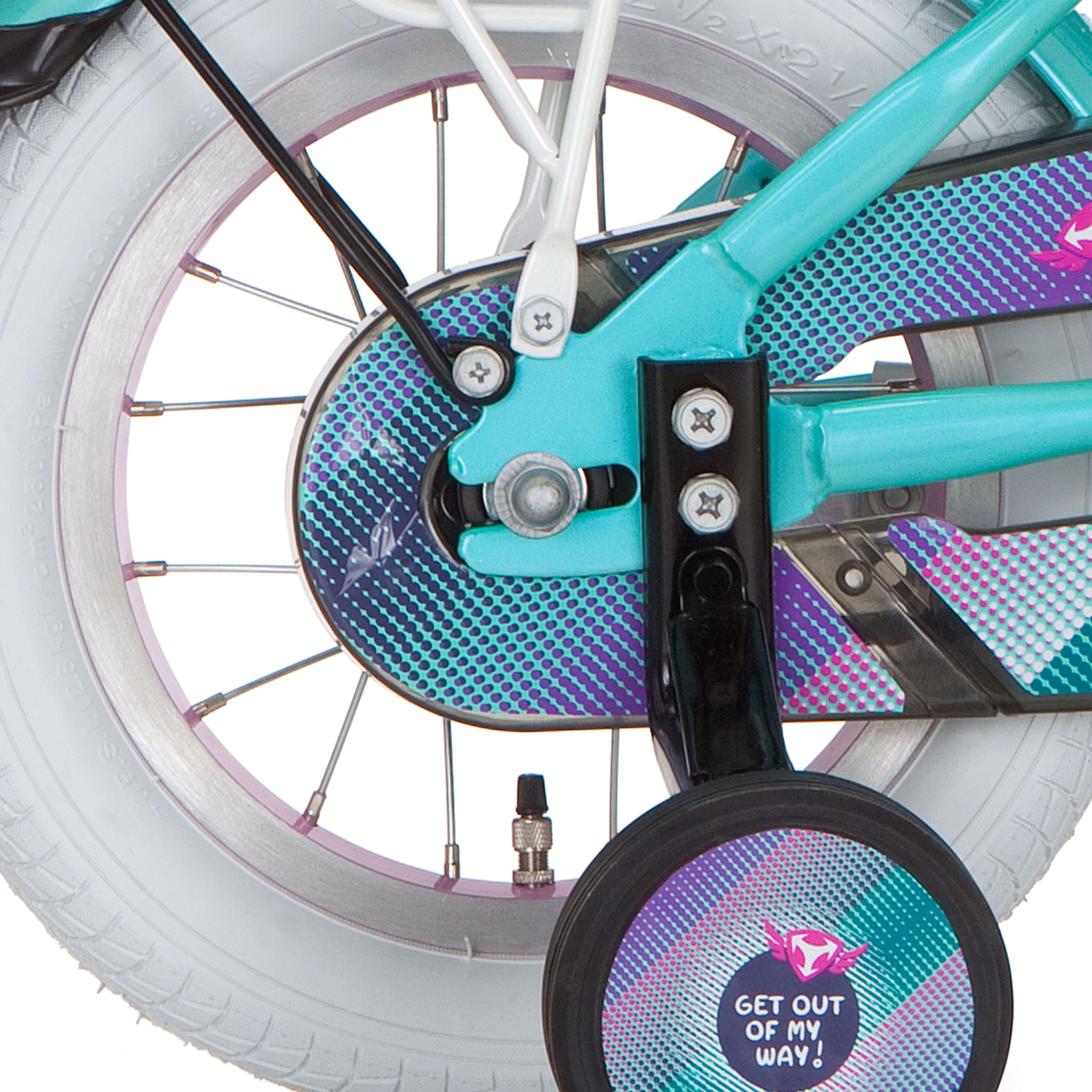 Alpina Achterwiel 12 remnaaf GirlPower roze zink spk