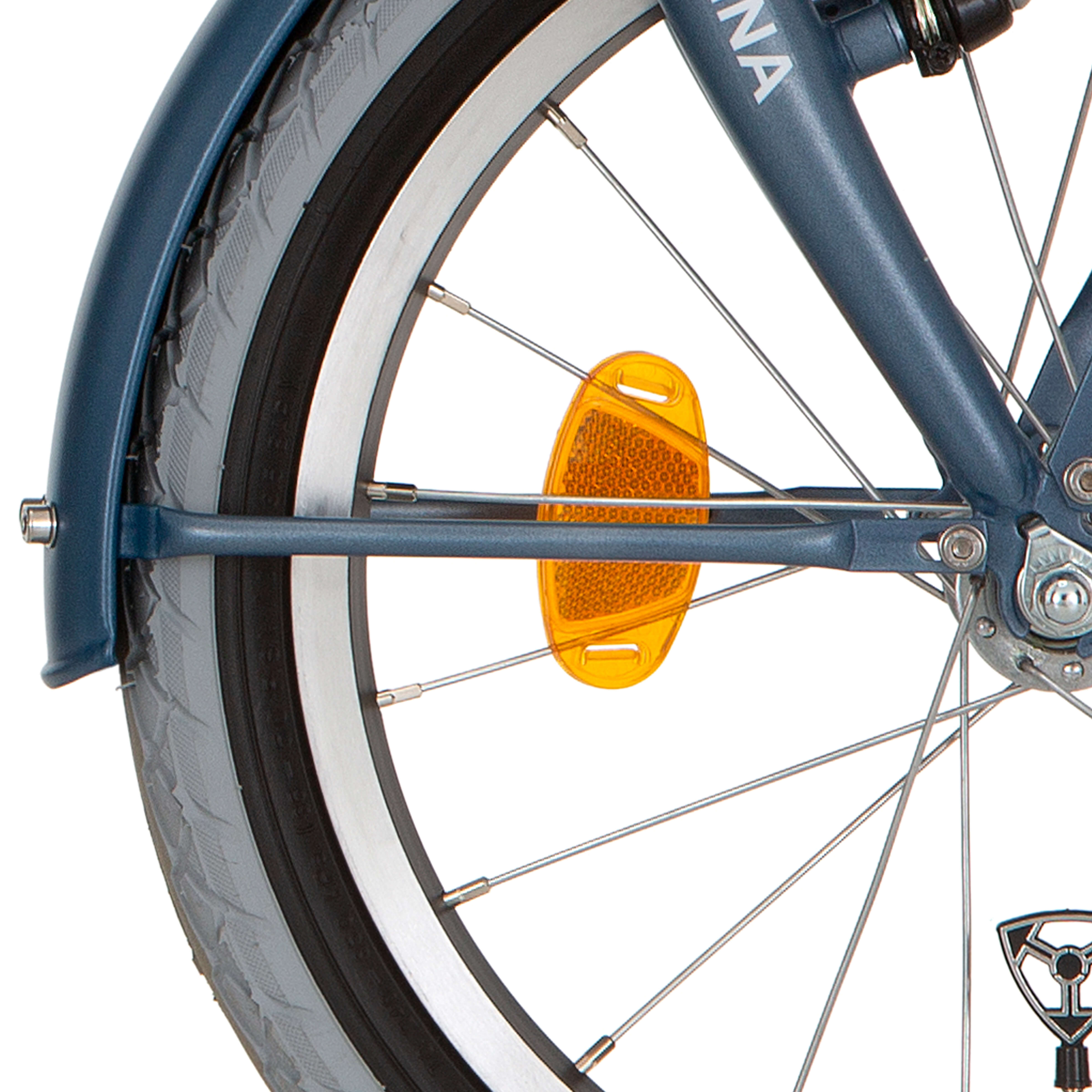 Alpina Spatbordstang set 18 Cargo vintage blauw mat