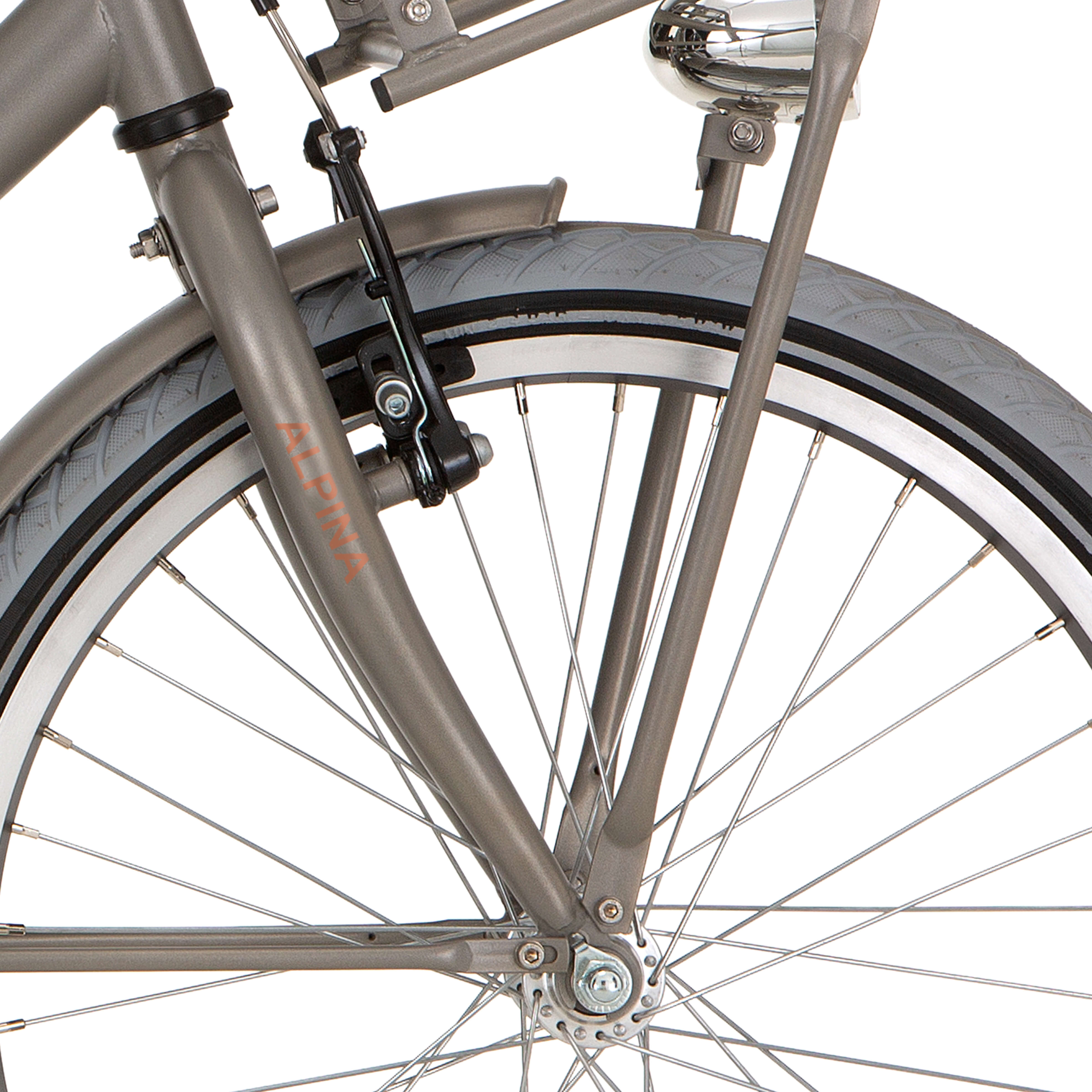 Alpina voorvork 20 Cargo M vintage goud met mat